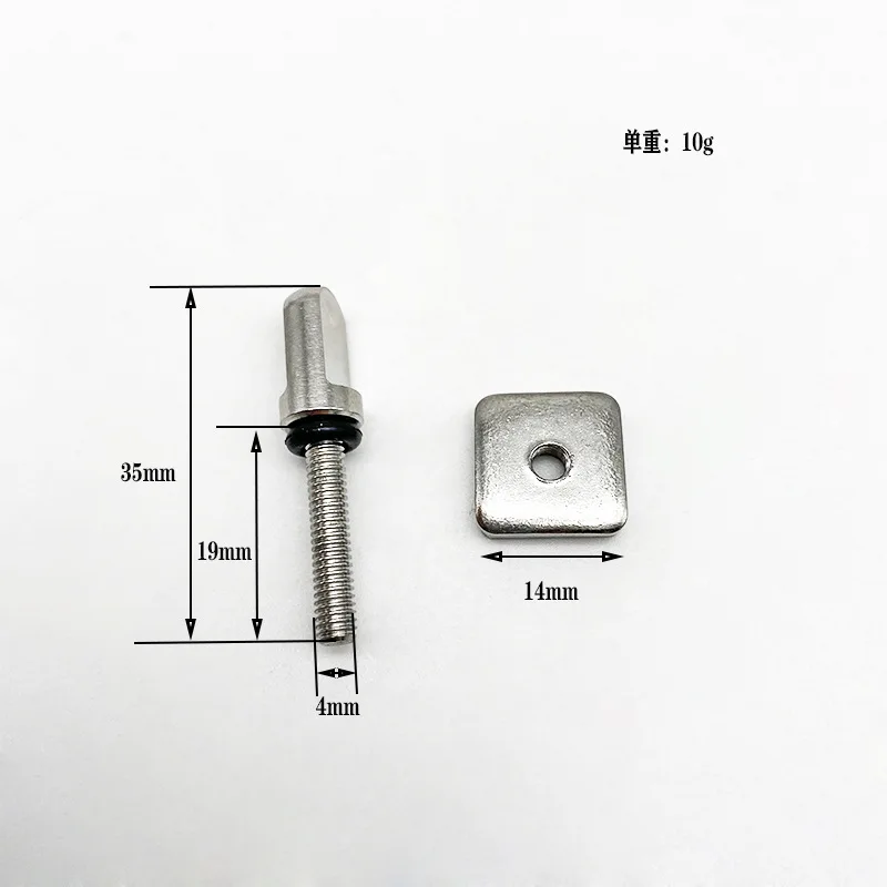 

Stainless Steel Boat Surfboard Fin Screw & Fin Plate Replacement Kit Longboard Fin Screws Plate Multi Tool Boat Accessories