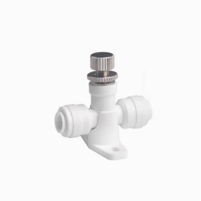 

Обратный осмос 1/4 "Шланг RO Регулирующий клапан потока воды Регулятор клапана управления потоком воды Разъем Фитинг Регулятор скорости воды