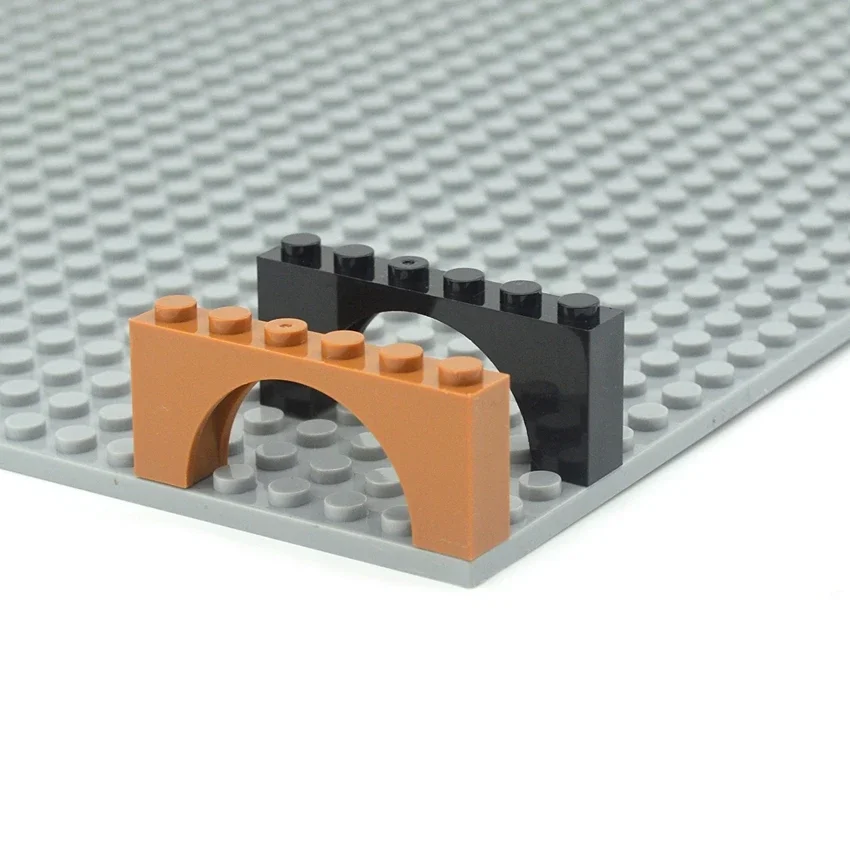 Кубики MOC Arch 1x6x2 толстая верхняя часть с усиленными нижними сборками частицы