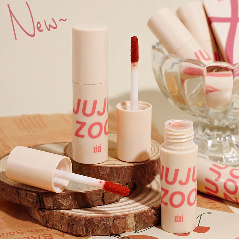 

Matte Liquid Lipstick Waterproof Red Velvet Lip Makeup Tattoo Long Lasting Lip Gloss Tint Matte Lipgloss Tube Cosmetics INS YZL1