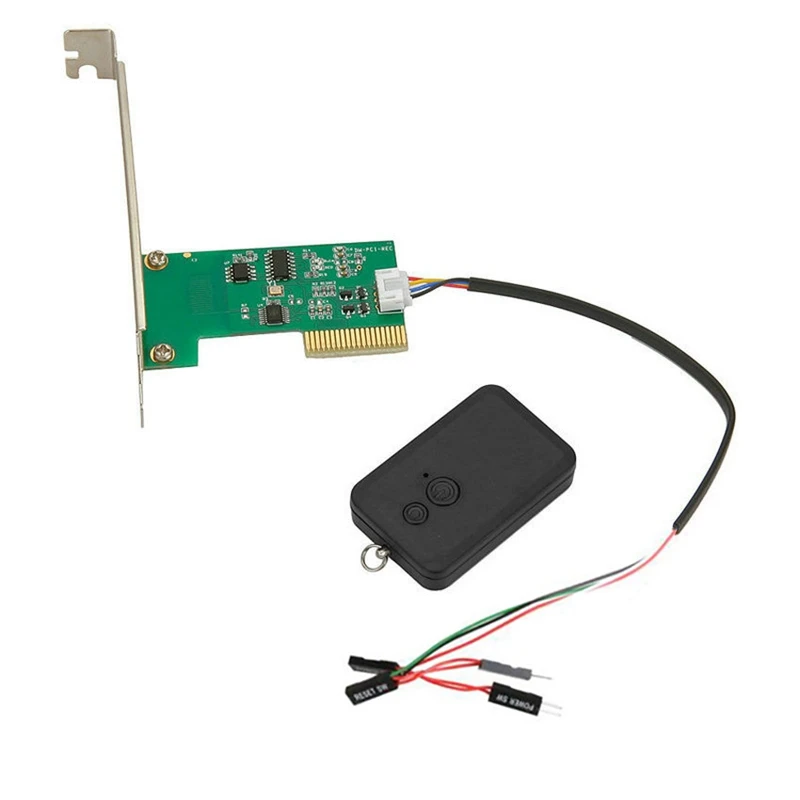 

Wireless Remote Control Computer Desktop Switch Internet Cafe Family Computer Desktop Chassis Switch For PC