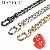 20cm 160cm metal chain for bag strap purse chain bags straps for crossbody handbag handles bag parts accessories