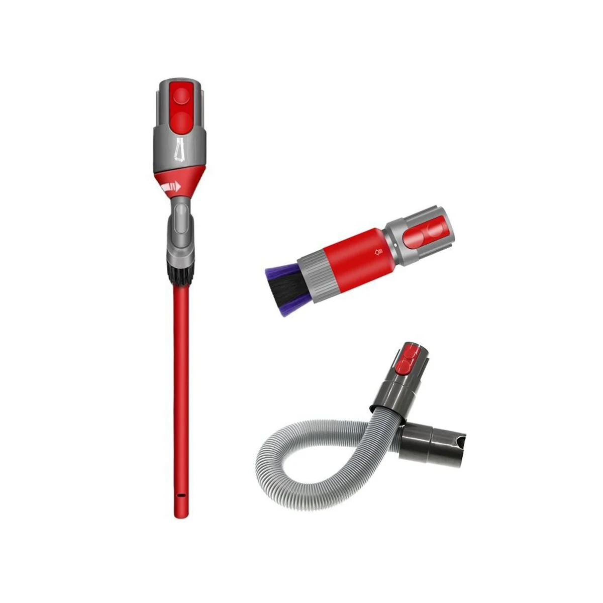 Для пылесоса Dyson V15 V11 V10 V8 V7 Головка щетки Бесшовная Щетка для удаления пыли