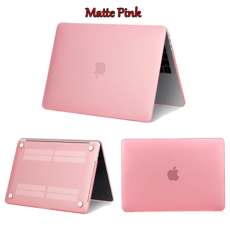 

New Matte Frosted Hard Case Cover Sleeve for MacBook Air 11 A1465 / air 13 inch A1466 pro 13.3 15 A1278 retina 13 A1502 A1932