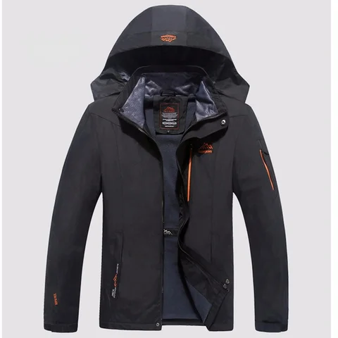 Мужская уличная куртка большого размера 6XL 7XL 8XL, осенне-зимняя куртка с мягкой оболочкой, Мужская ветрозащитная Водонепроницаемая боевая одежда в стиле милитари