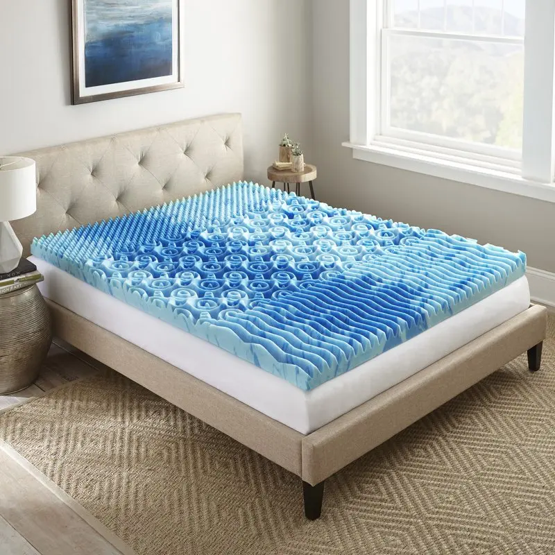 

3" Cooling Gel Mattress Topper with Multi-Zone Gellux® Foam, Queen