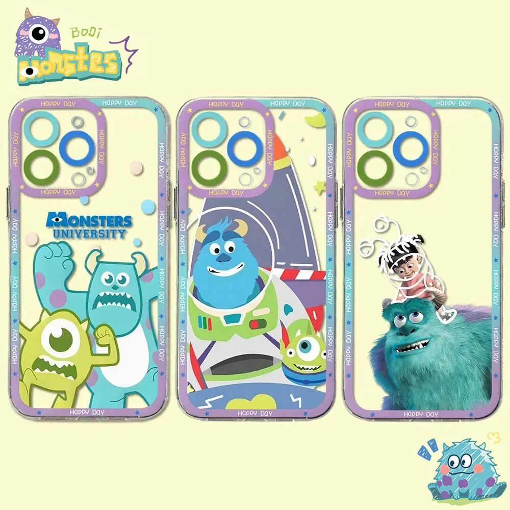Чехол Monsters University Disney для Xiaomi 13T 14T 12T 11T 10T 14 13 12 11 Lite 5G NE POCO F6 X6 Pro X3 NFC X5 X4 GT F3 F4 F5 M6