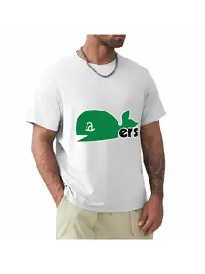 Hartford Whalers Pucky the Whale Throwback Hockey T-shirt 