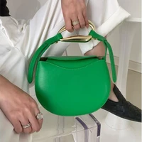 new genuine leather womens handbag fashion luxury brand female messenger shoulder bag totes bags design metal handle hand bag