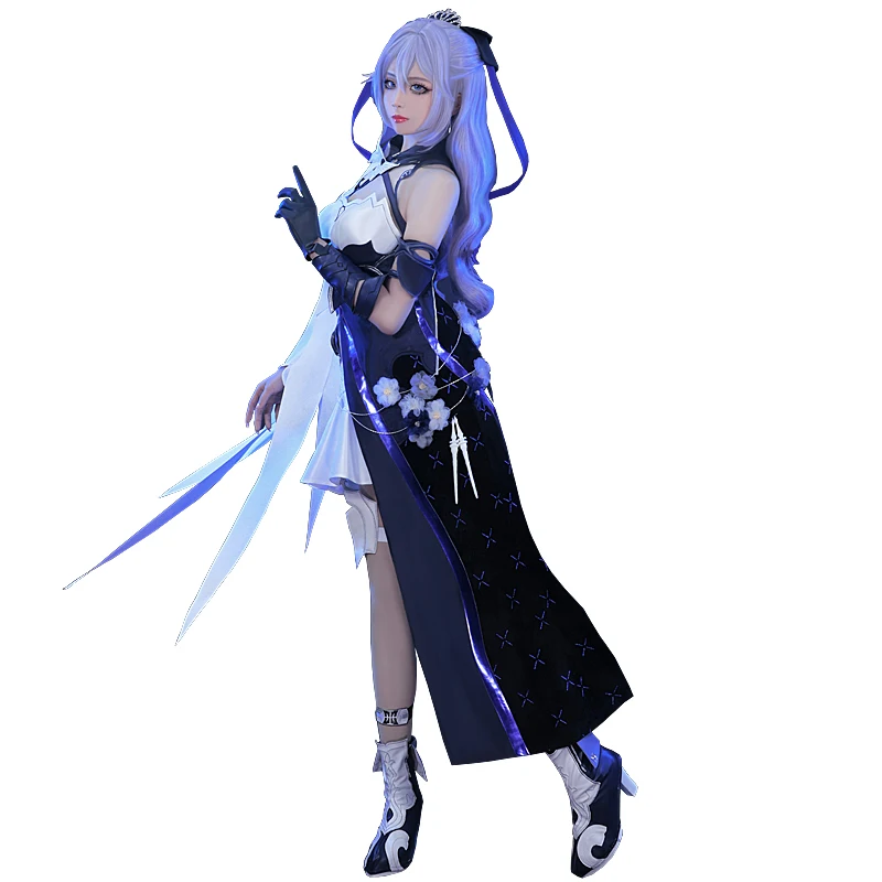 Аниме игра Honkai Impact 3rd Броня зайчик платье битвы великолепный наряд Косплей Костюм