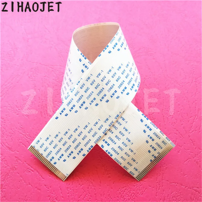 1 шт. 15 Бесплатная доставка 27 см длинный кабель DX5 для Thunder-jet VJ1802S плоский Niprint FFC