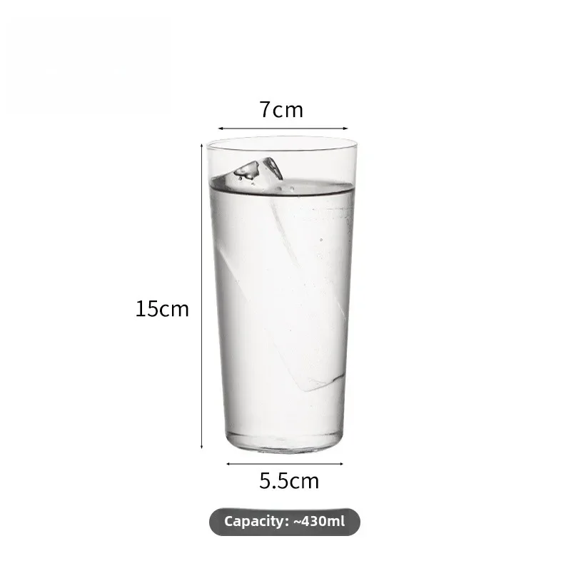 

Прозрачный стеклянный стакан для виски