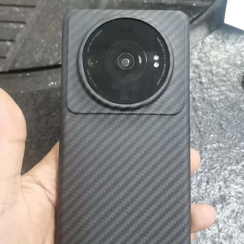 Najtaniej Pokrowiec Na Xiaomi Mi 12S Ultra Ultracienki Z Włókna Węglowego Aramidowe Przeciwwybuchowe Etui Na Telefony Komórkowe Pokrowce Ochronne
