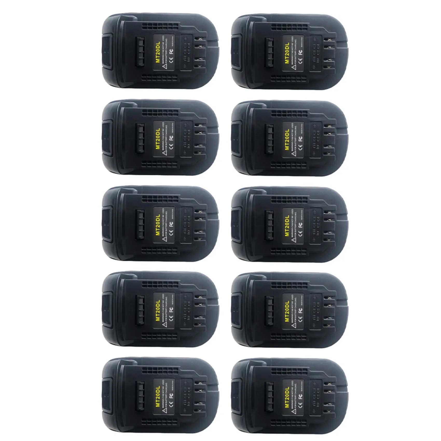 

10X Mt20Dl адаптер батареи для Makita 18V Bl1830 Bl1860 Bl1815 литий-ионная батарея для Dewalt 18V 20V Dcb200 литий-ионная батарея