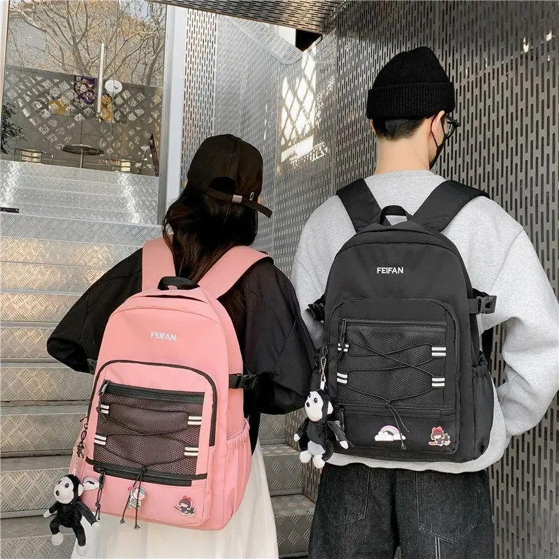 

Модный холщовый рюкзак для мальчиков и девочек-подростков, с системой «Антивор»