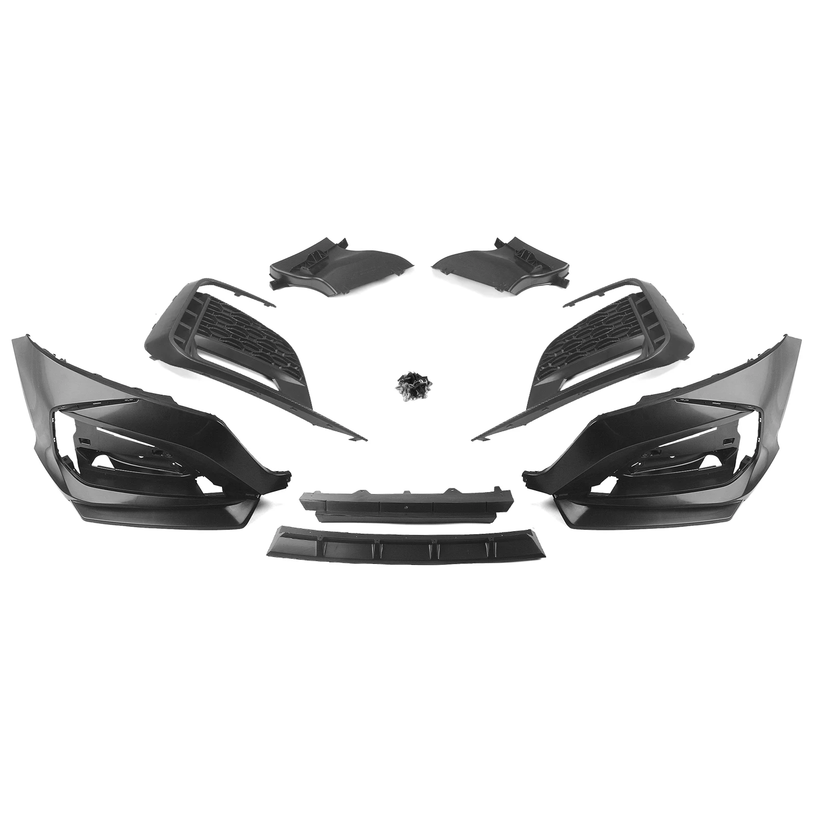 

YOFER крышка переднего бампера объемная накладка для Honda Accord 10th 2018-2021, корпус противотуманных фар, впускной капот, сплиттер, спойлер