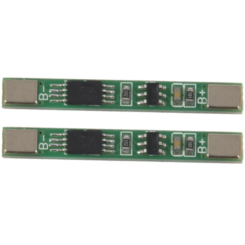

2X 1S 3.7V 3A 18650 Lithium Li-Ion BMS Battery Charger Protection Board Batterie