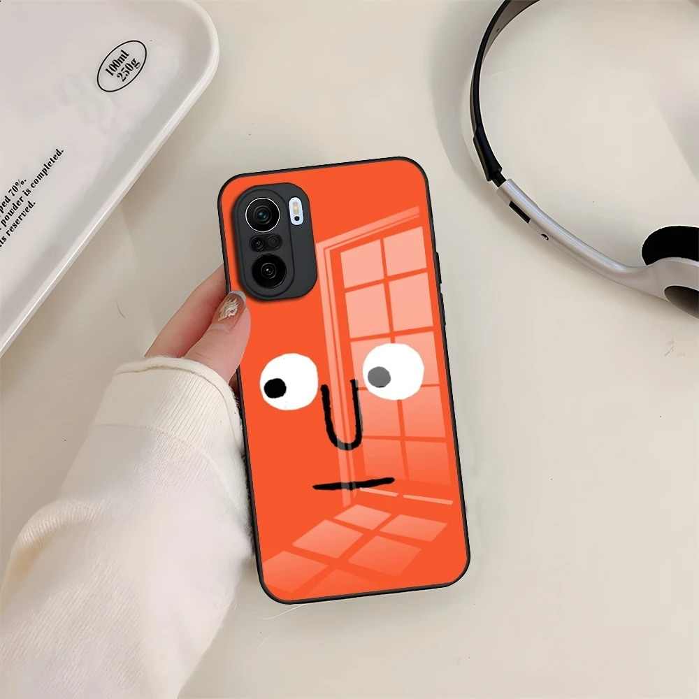 Забавный чехол для телефона J-Jean Jullien Art Xiaomi 14 Lite 12 Pro 11t 13 POCO M6 M5 X6 X5 X3 NFC F5 F6 Glass Cover