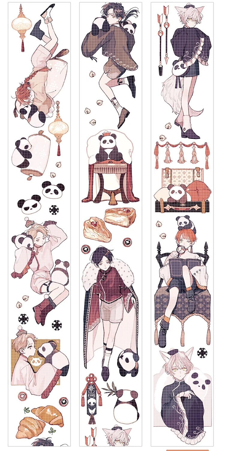 

10M Panda Boy PET Tape