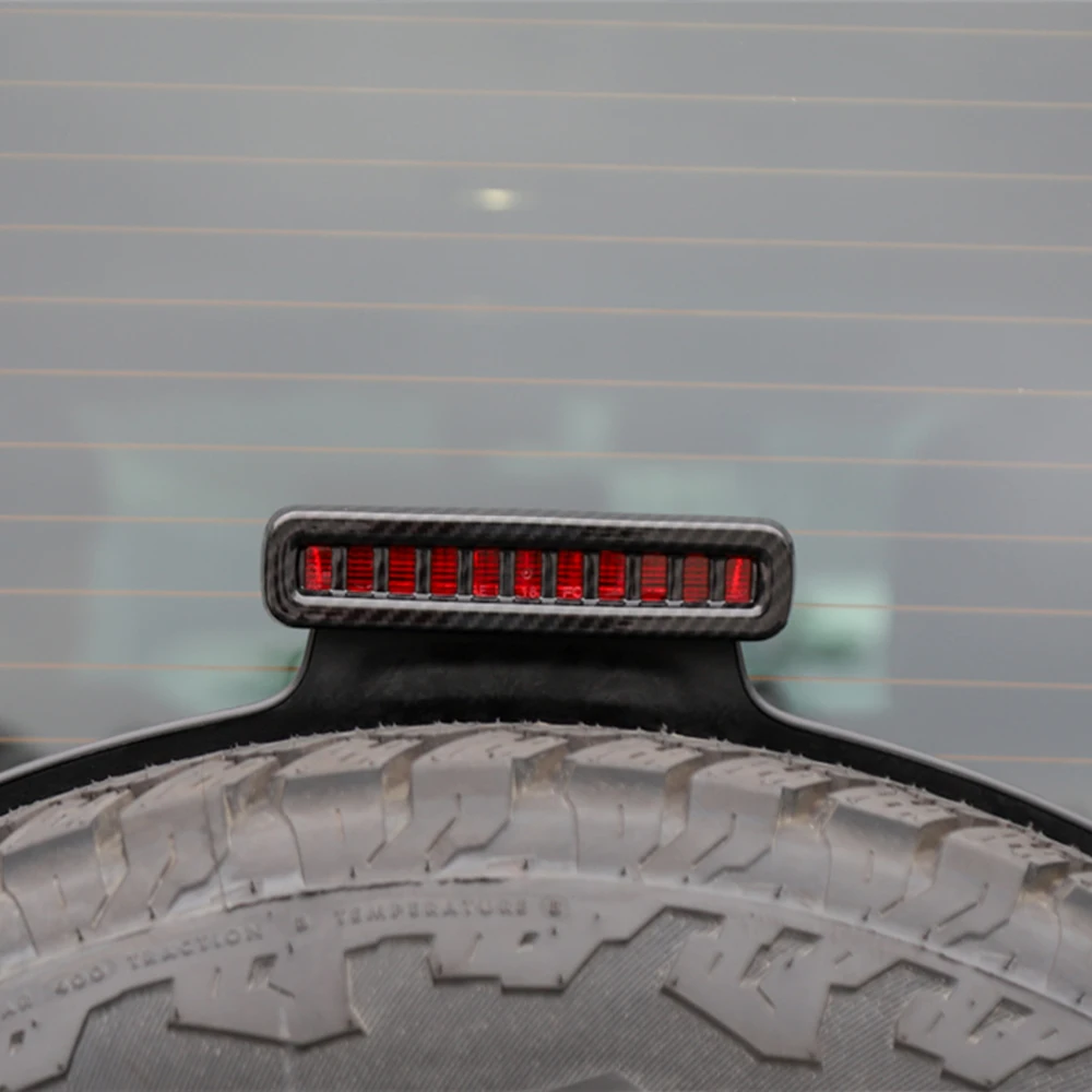 Высоко монтируемый стоп-сигнал декоративная накладка для Wrangler JL Gladiator JT 2018-2023