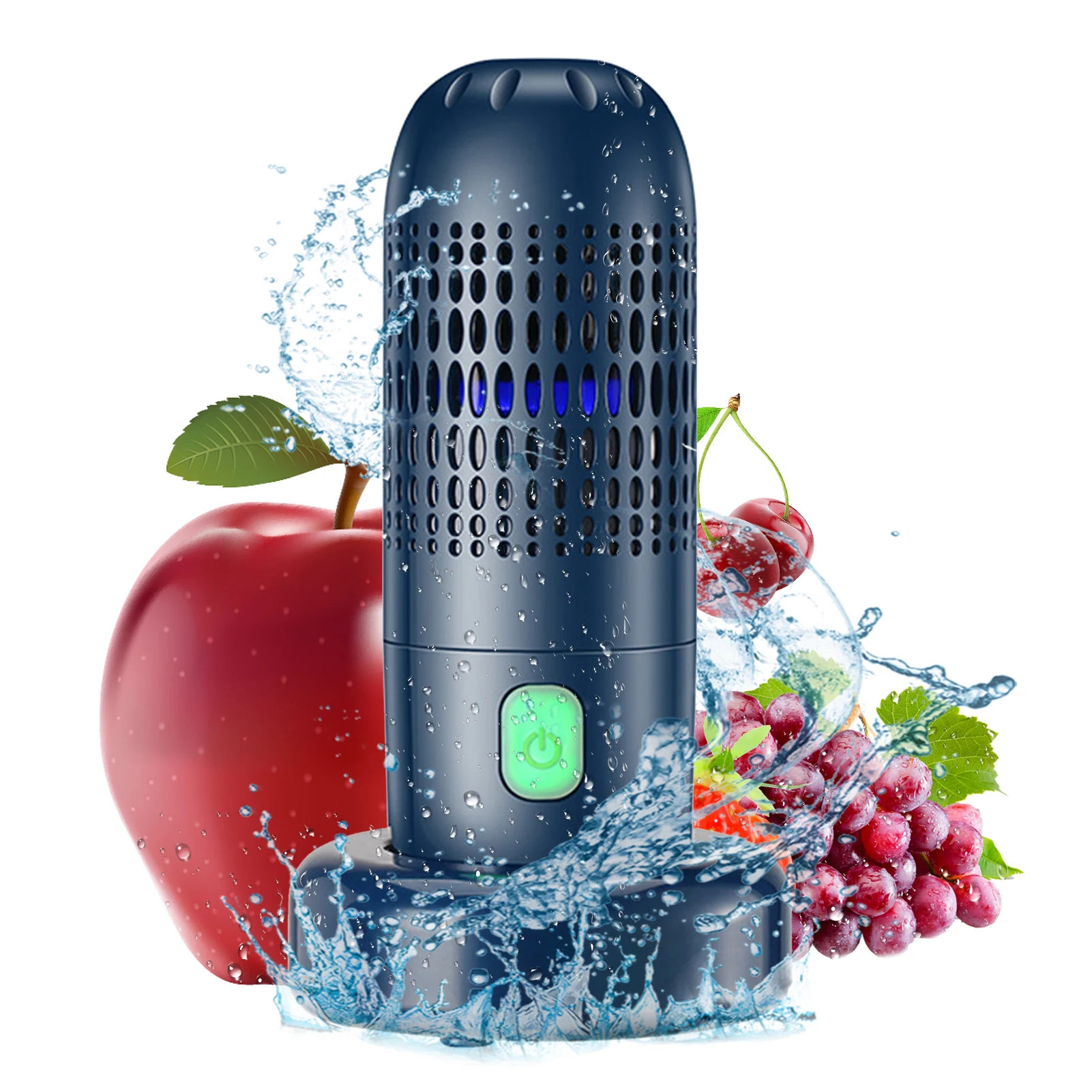 

Ipx7 Waterproof Fruit Vegetable Purifier Vegetable Cleaning Machine Protable Dishwasher Cleaner USB Wireless Food Purifier