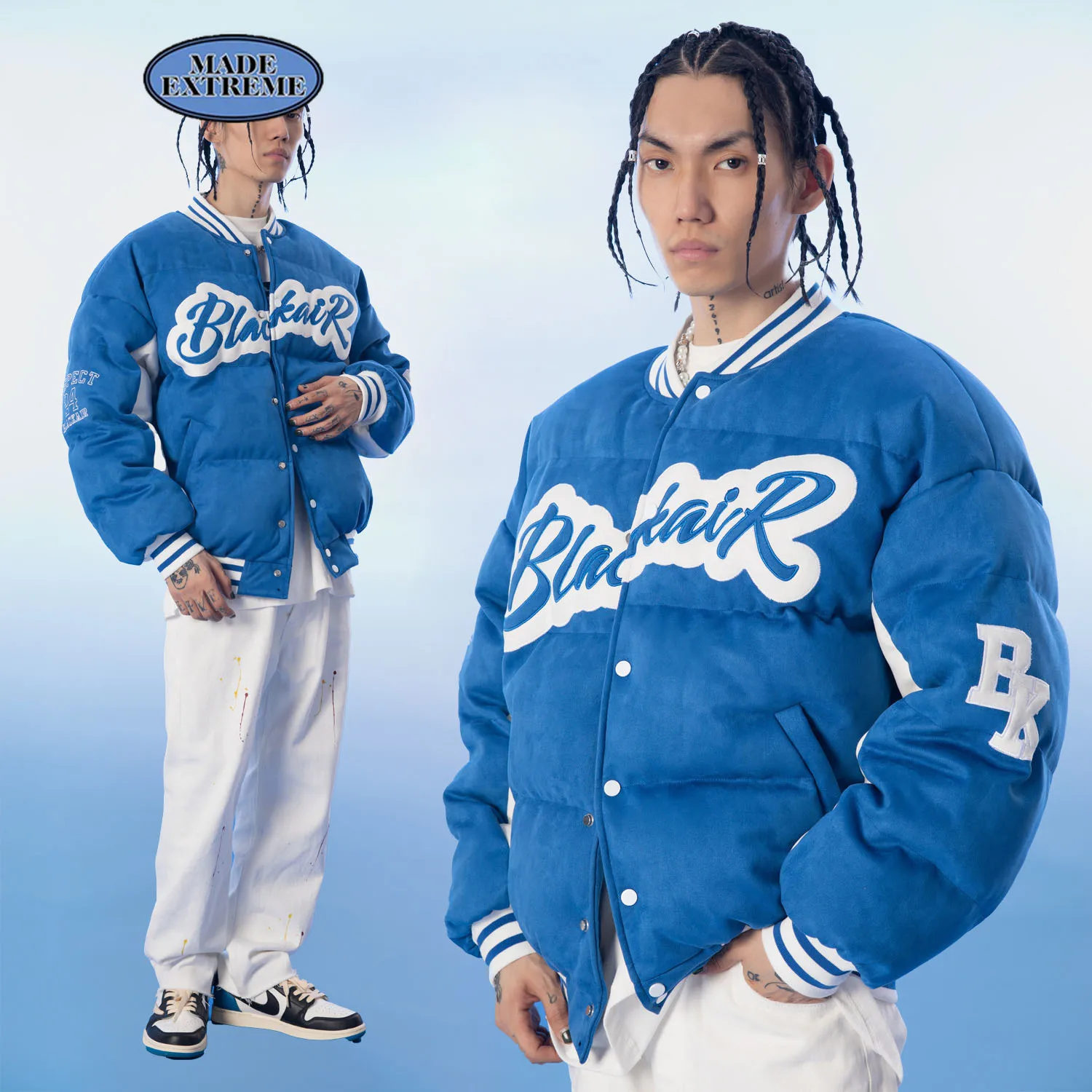 Made Extreme bubble coat mens winter jackets and coats harajuku vintage parka men clothing 2021 warm jacket coat puffer jacket