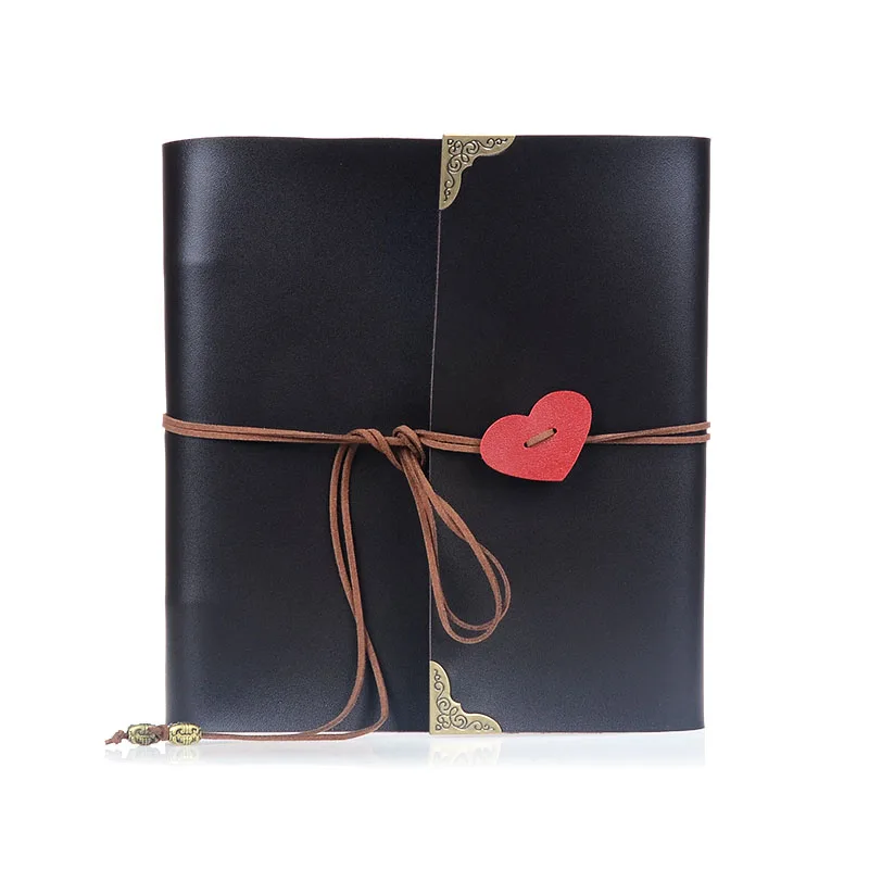 

Фотоальбом HarPaper, искусственная кожа, черный, 30 листов