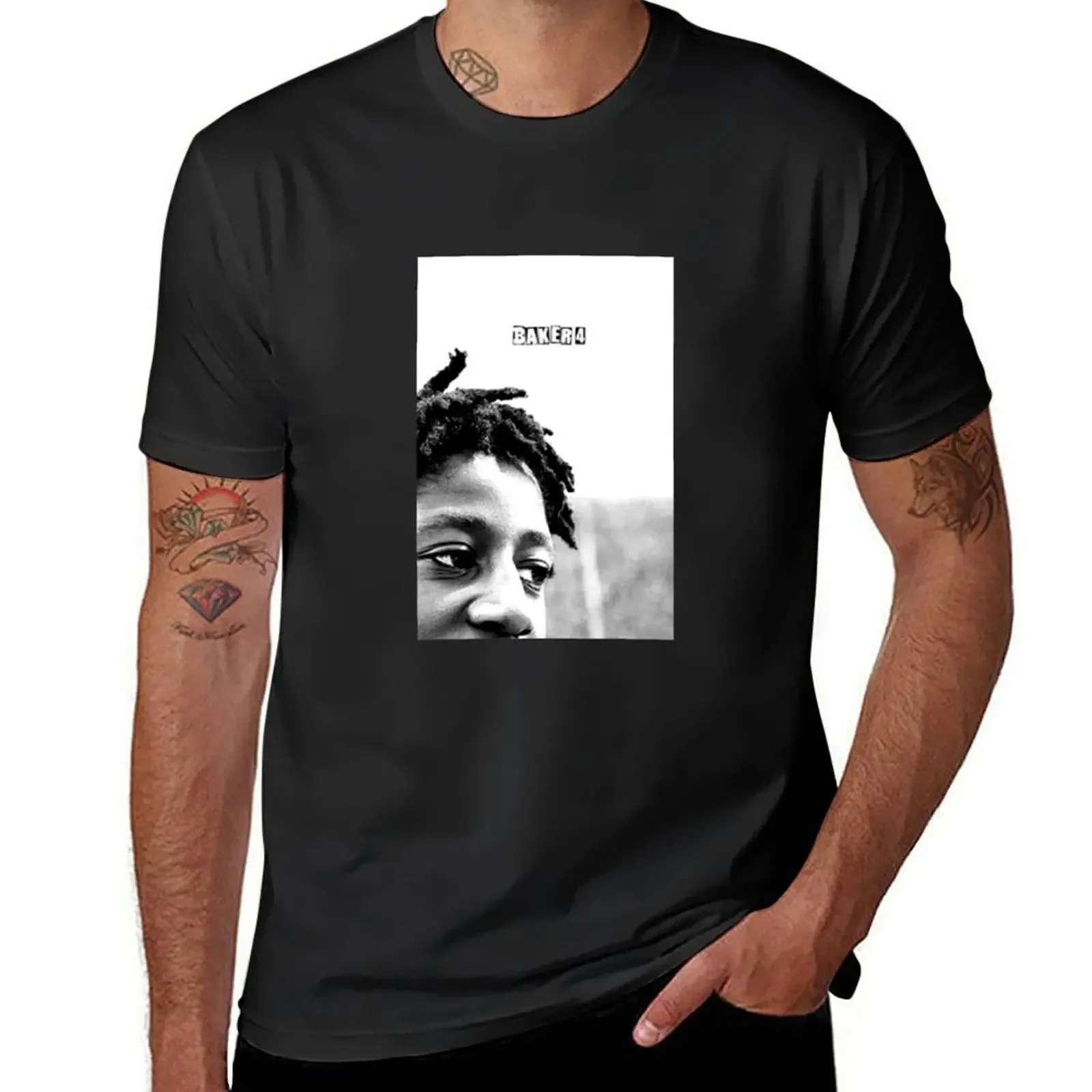 B a k e r - 4tiu Sylla Is Pro Футболка для мальчика винтажные быстросохнущие милые топы