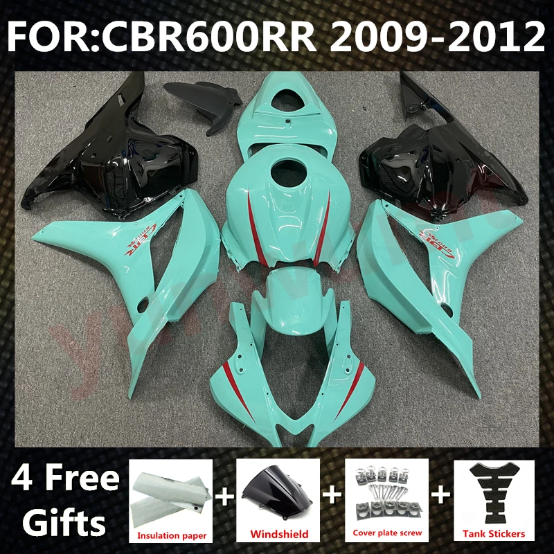 

Новый комплект обтекателей для мотоцикла ABS для CBR600RR F5 2009 2010 2011 CBR600 RR CBR 600RR, цвет черный/синий