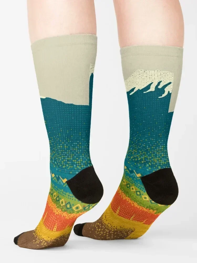 Носки Mount Kilimanjaro II летние противоскользящие футбольные милые носки для женщин и