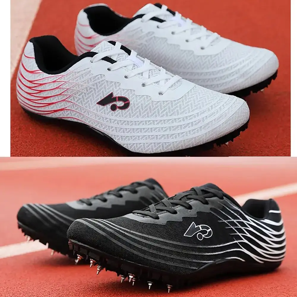 

Беговые кроссовки Luckffa для тренировок, мужские удобные легкие кроссовки для улицы, дышащие кроссовки с шипами для легкой атлетики