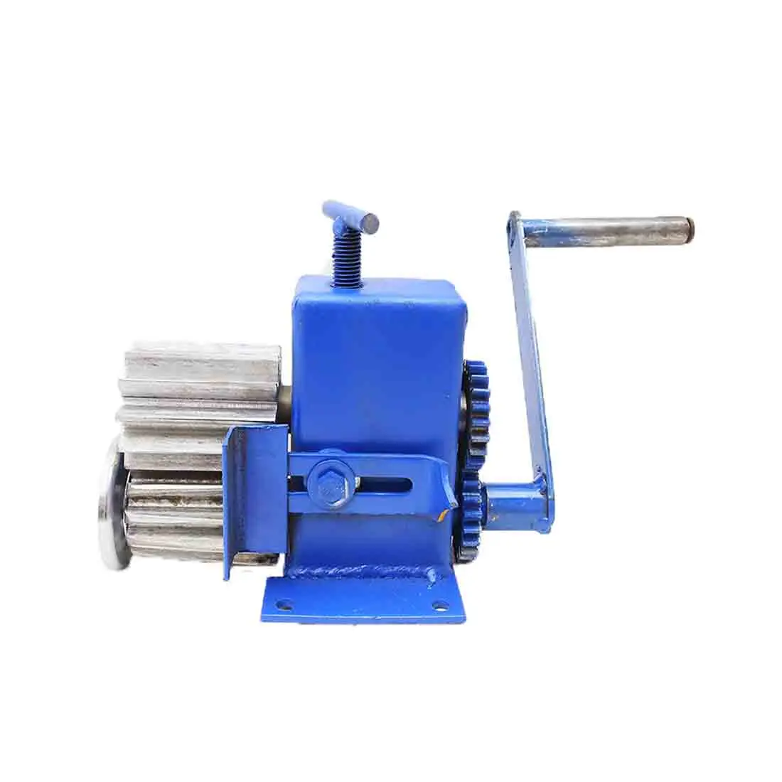 

Iron skin insulation stainless steel pleating machine aluminum skin ginning machine small manual valve shrinking mouth diameter