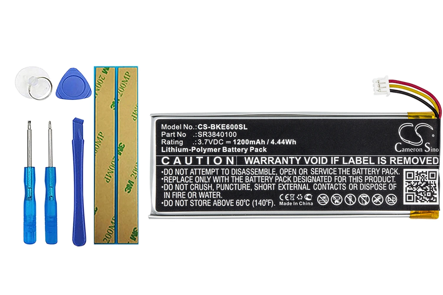 

Аккумулятор Cameron Sino мА для Becker Active 6, Active 6 LMU, Active 6 LMU Plus SR3840100