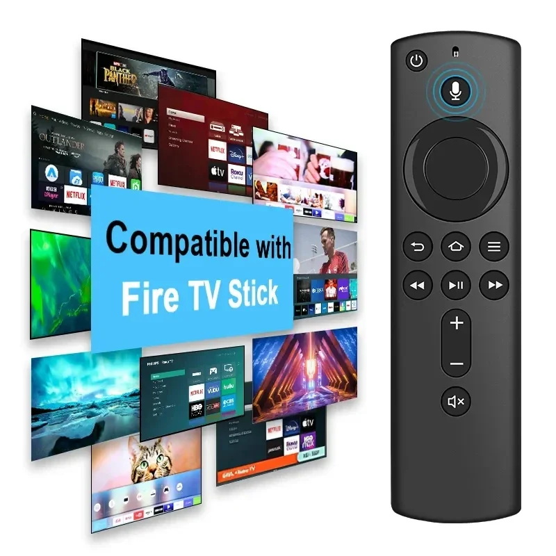 Universal Remote Control Smart Suitable for 4K 1st 2nd Gen Fire TV Cube/2nd 3rd Stick Home
