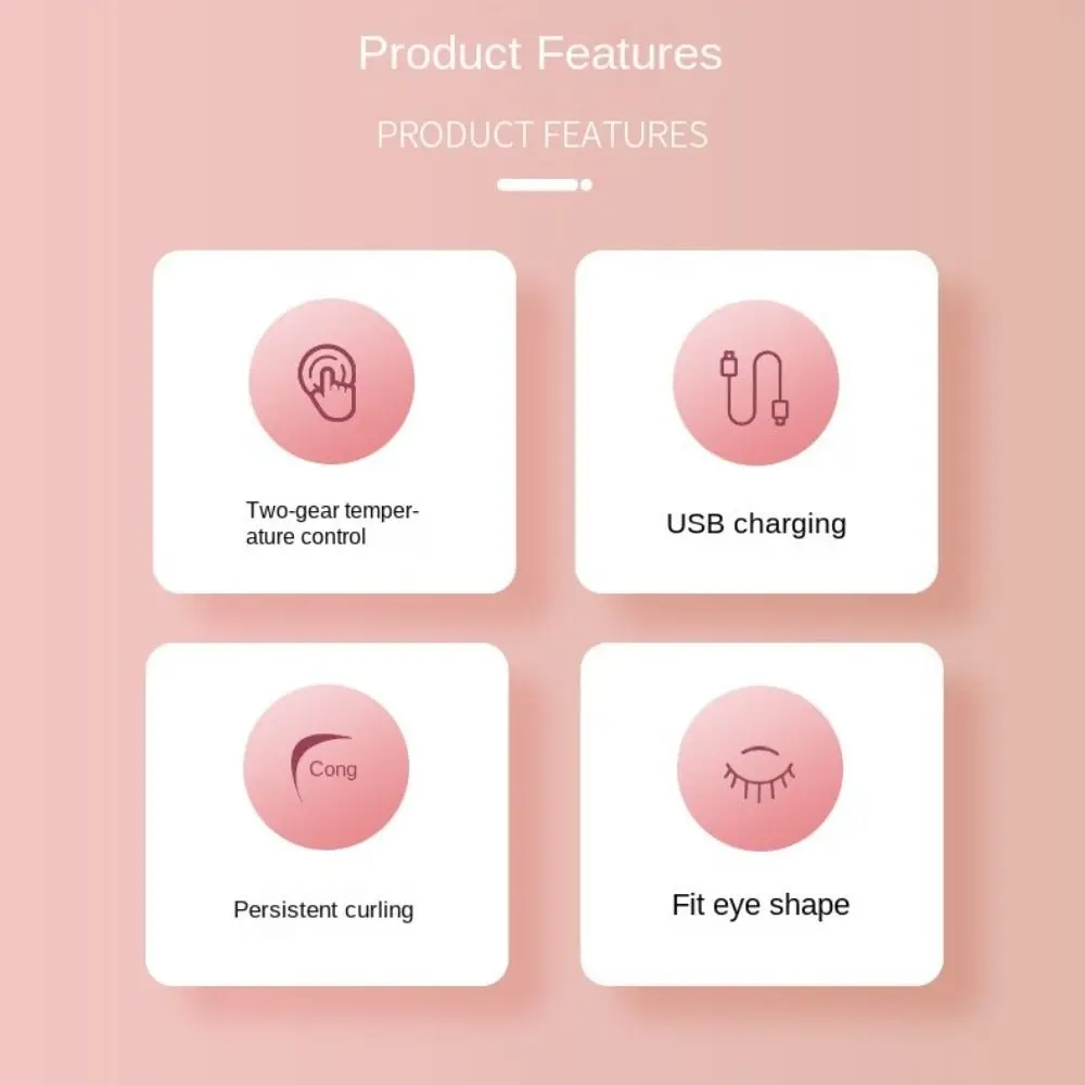 USB перезаряжаемый натуральный завиток контроль температуры аксессуары для