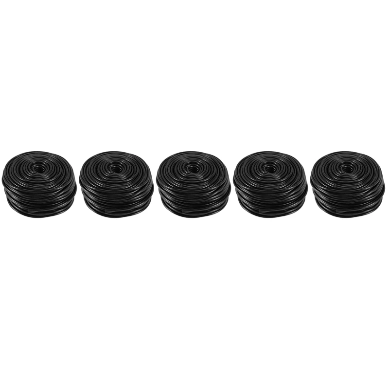 

5Pcs 50M Watering Tubing Hose Pipe 4/7Mm Hose Drip Garden Irrigation System