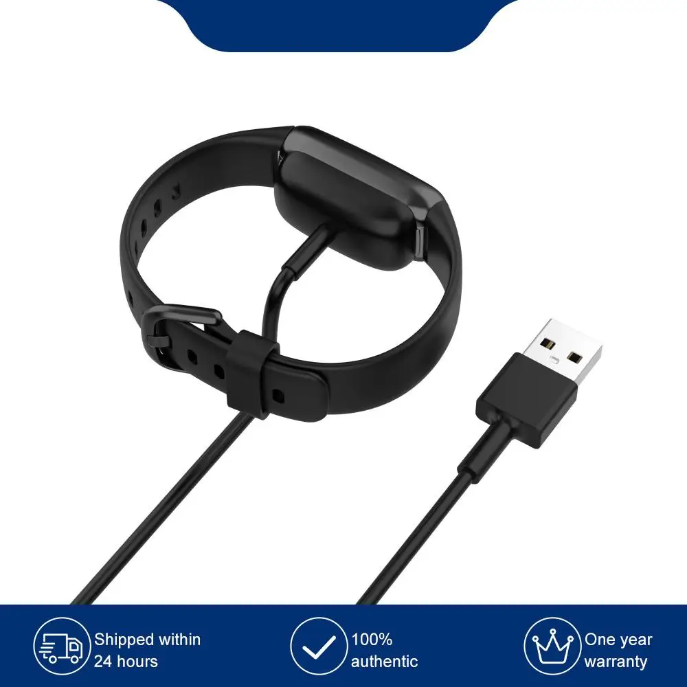 

Durable Smart Bracelet Smart Bracelet Good Anti-interference Portable Usb Charger Cable Adapter For Fitbit Luxe Three In One 1m