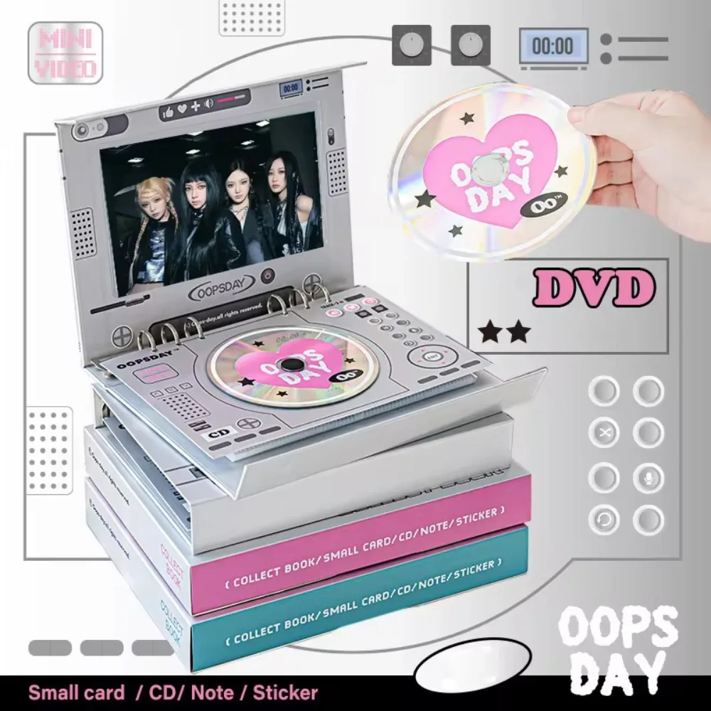 3-дюймовый ретро-альбом для DVD-карт CD/DVD женский стиль 2K держатель фотокарт