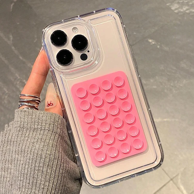 Чехол для телефона iPhone 16 15 14 Pro Max Plus 11 12 13 7 8 XR X XS SE2 3D на присоске подушка