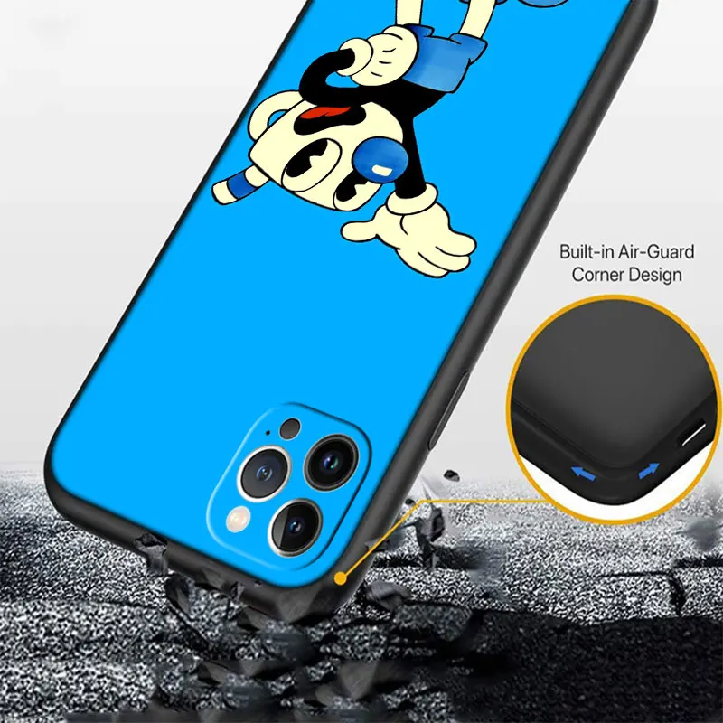 Чехол для телефона BD8 C-Cupheads Samsung Galaxy A05 A05S A12 A13 A15 A33 A53 A73 M15E M55 S10 S10E S20 Ultra Lite Plus Fe