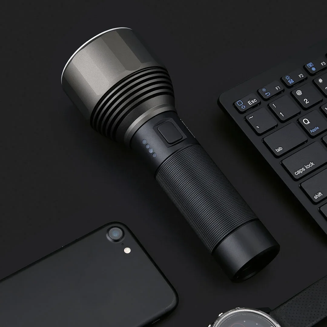 

NexTool XPH50.2 2000lm 6500K 380m USB-C Rechargeable Flashlight Set With Powerful 26650 Li-ion Battery