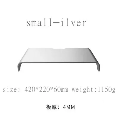 

Monitor Stand Aluminum Computer Riser Universal Metal Desk Stand for Desktop Monitor Laptop Non slip Desk Riser Monitor brack|