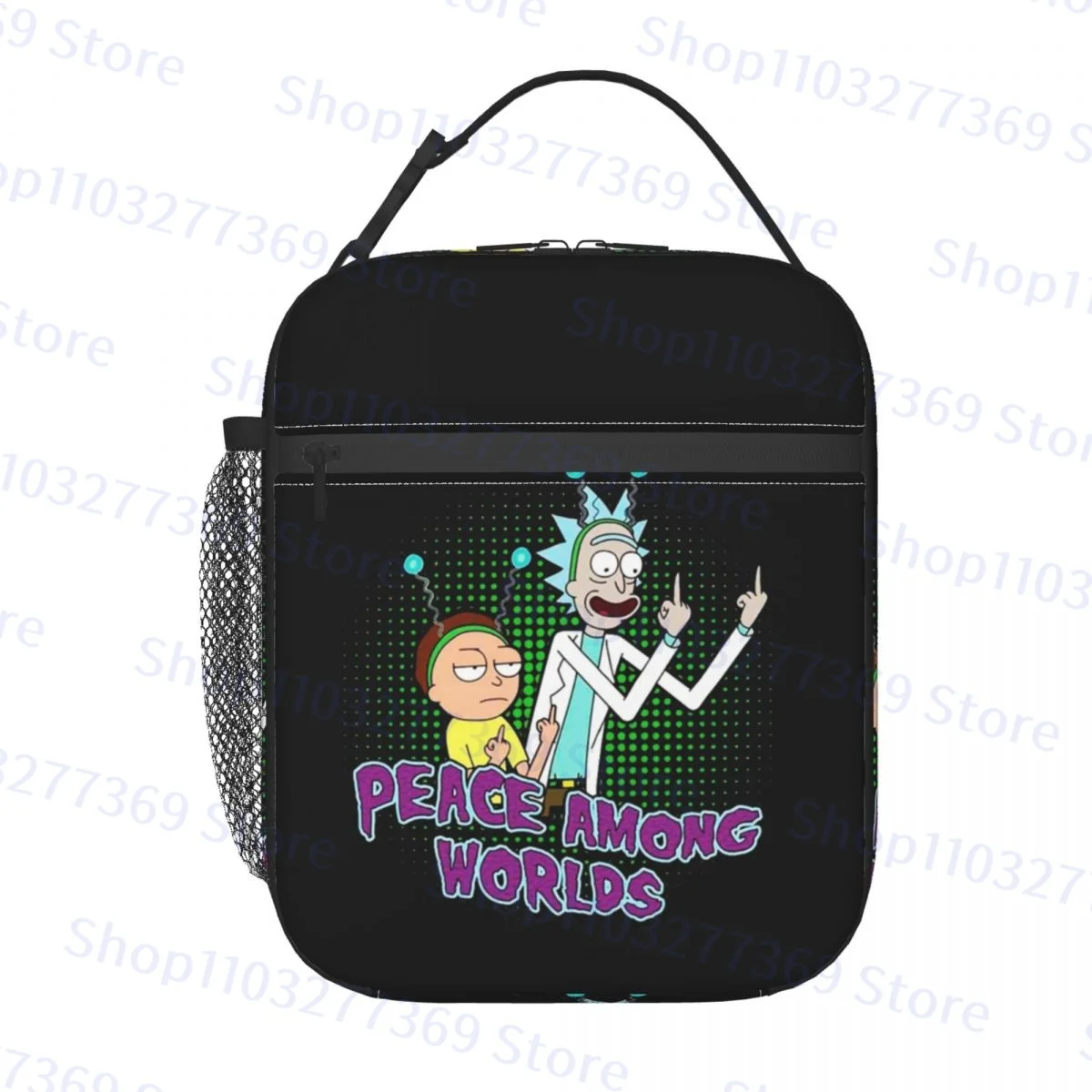 

Аниме Сумка Для ланча для детей, детская водонепроницаемая изолированная сумка для хранения пикника на открытом воздухе, мультяшный Ланч-бокс, сумка для девочек