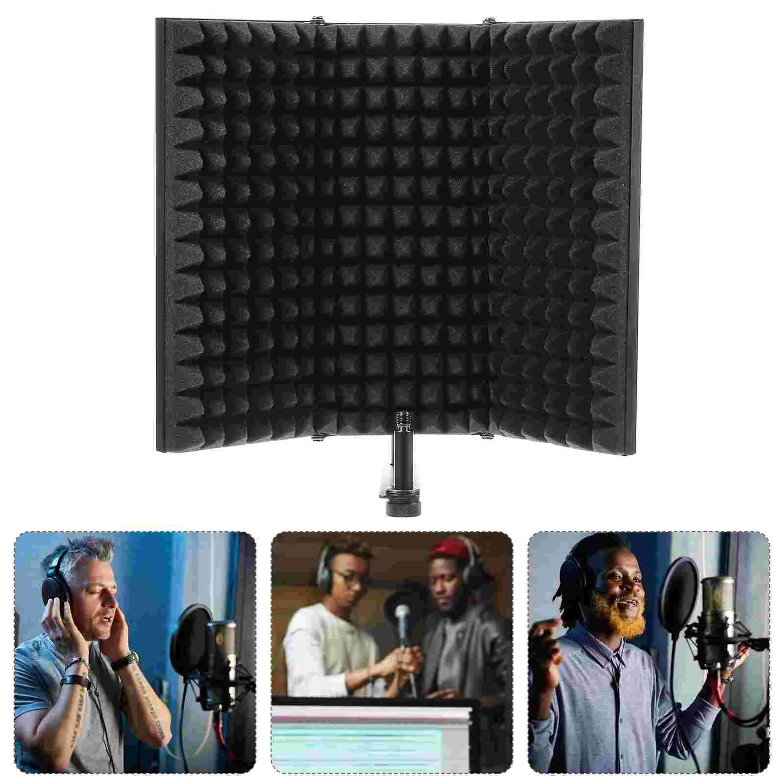 

Звукоизоляционное оборудование для студийной записи с микрофоном, Звукоизолирующие панели для фильтра, акустической доски, U-образной форм...