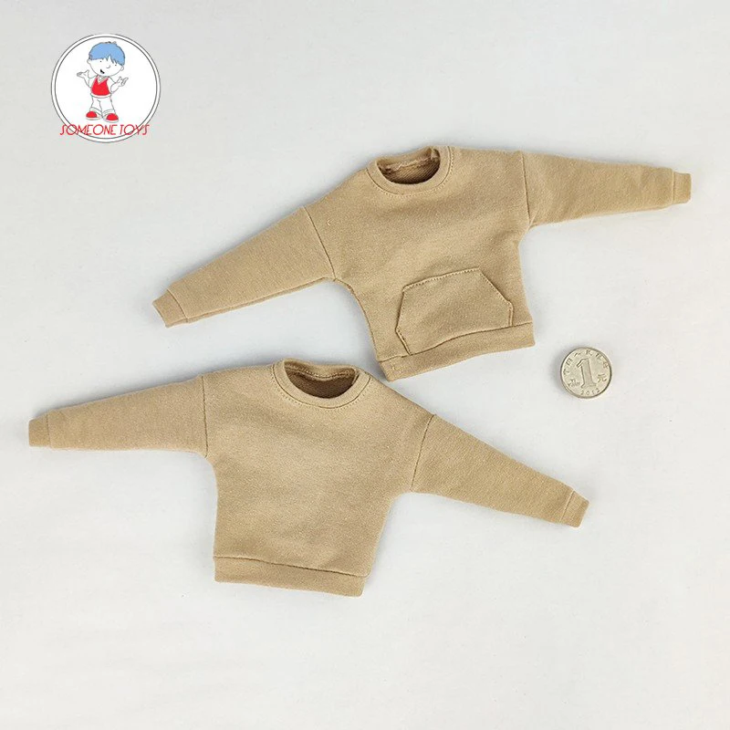 

1/6 Scale Crew Neck Sweater Male Soldier Accessories Doll Fashion Clothes for 12 Inch Action Figure BJD Doll