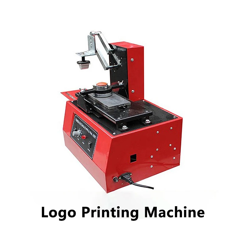 

Sealed Ink Cup Pad Printer Date Number Logo Printing Machine Desktop Ink Printer Heat Printing Machine YM600-B
