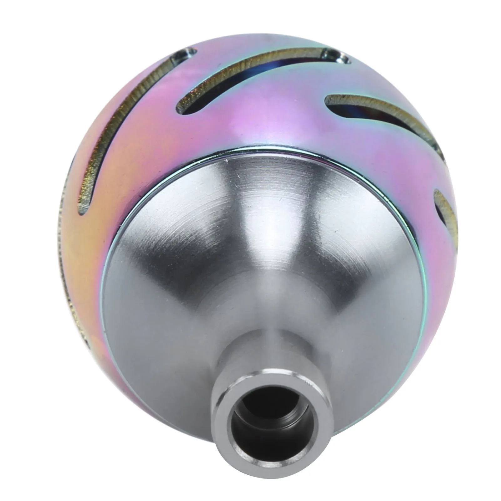 Рыболовная ручка для катушки полностью Металлическая цветная рыбалки Сменные