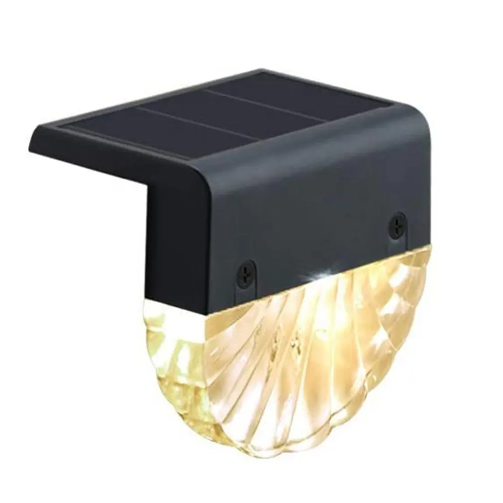 

Светодиодный светильник на солнечной батарее RGB, яркий теплый белый светильник для лестницы, наружный садовый светильник для украшения пат...