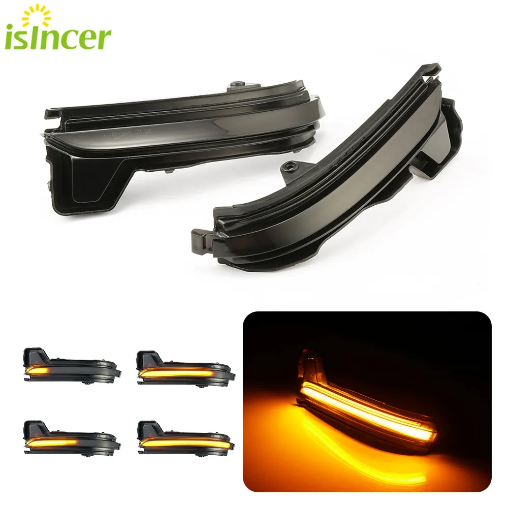 

Светодиодный динамический поворотник для зеркала заднего вида, 2 шт.