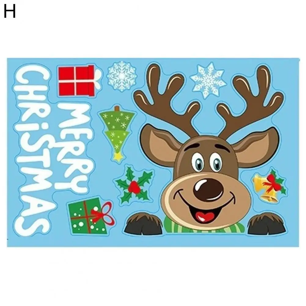 

Рождественская наклейка снежинка ПВХ